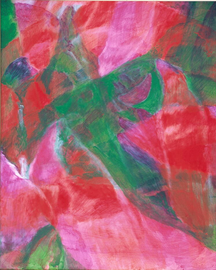 Ohne Titel, 2001, 50 X 60 cm, Acryl